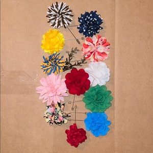 Flower Lapel Pins
